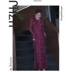HZHJ设计师款 虞美人 连衣裙显白显瘦时尚大牌高级感冬季991 - 图片 3