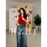 HZHJ原创设计师款 牛仔裤 透气舒适复古气质时尚2127