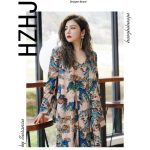 HZHJ新款原创设计师款锦绣山河套装气质高级感洋气宽松显瘦077 - 图片 2