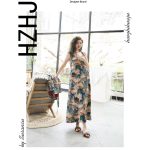 HZHJ新款原创设计师款锦绣山河套装气质高级感洋气宽松显瘦077