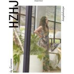 HZHJ新款原创设计师款锦绣山河套装气质高级感洋气宽松显瘦077 - 图片 4