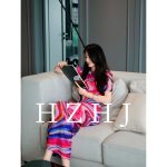 HZHJ原创设计师款 彩糖 连衣裙 显白显瘦高级洋气秀款2027