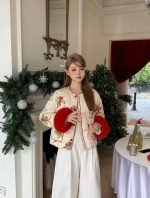 HZHJ新款福利！ 狐狸毛袖子重工羽绒服外套25-1739LD - 图片 7
