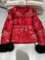 HZHJ新款福利！ 狐狸毛袖子重工羽绒服外套25-1739LD - 图片 3